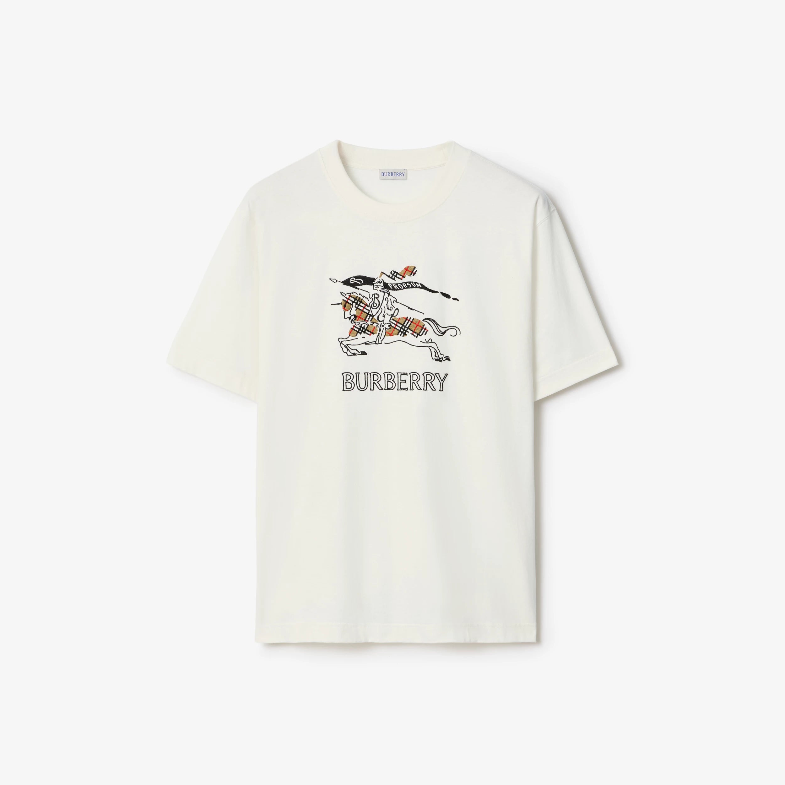 T-shirt in cotone con EKD disegnato