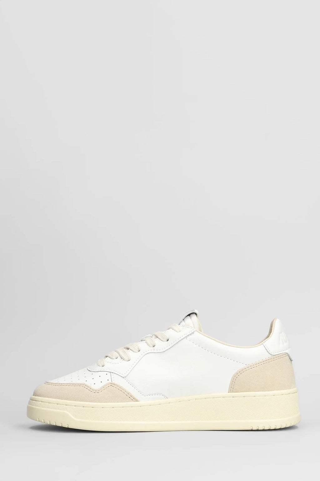 Autry SNEAKERS MEDALIST LOW IN PELLE BIANCA
