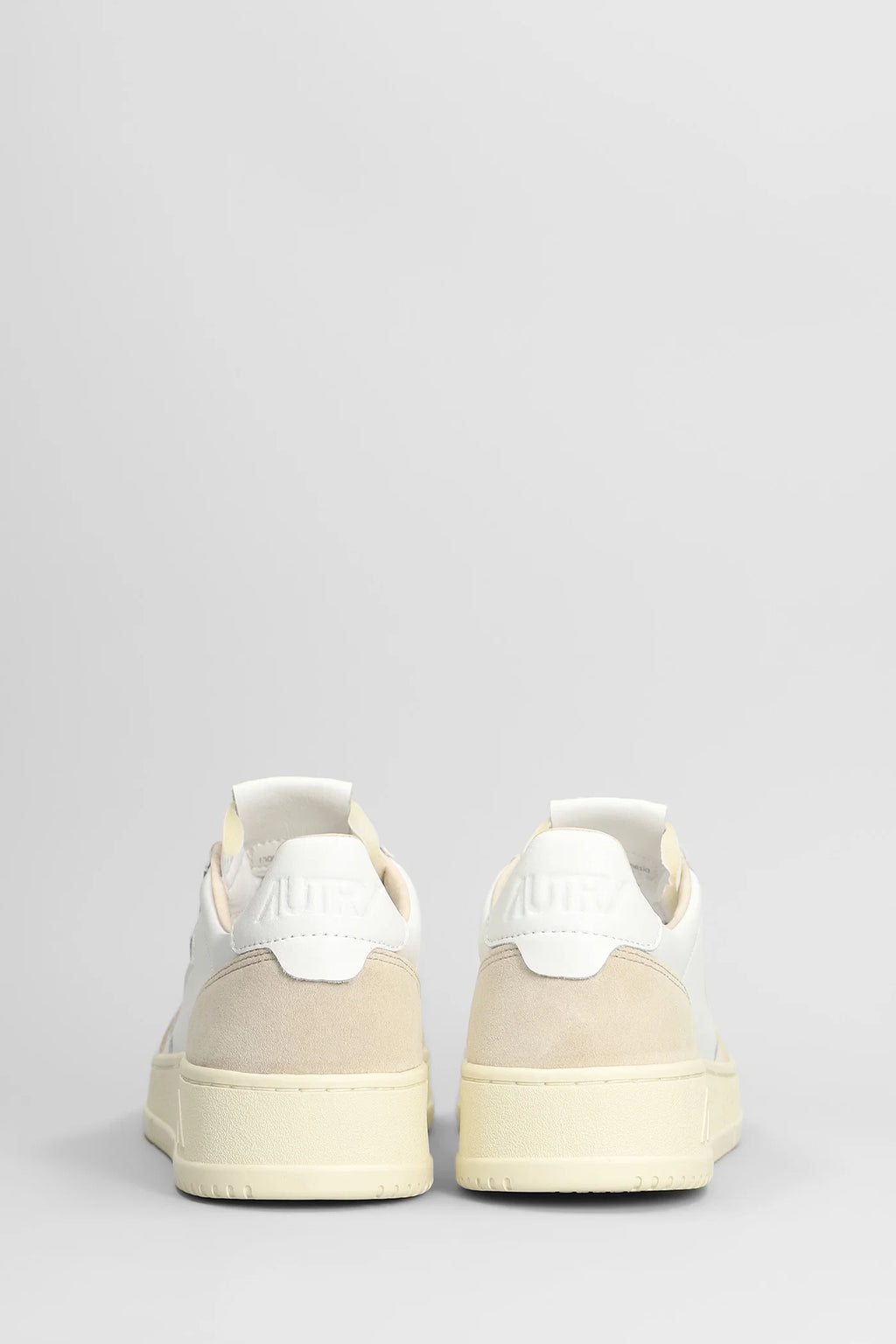 Autry SNEAKERS MEDALIST LOW IN PELLE BIANCA