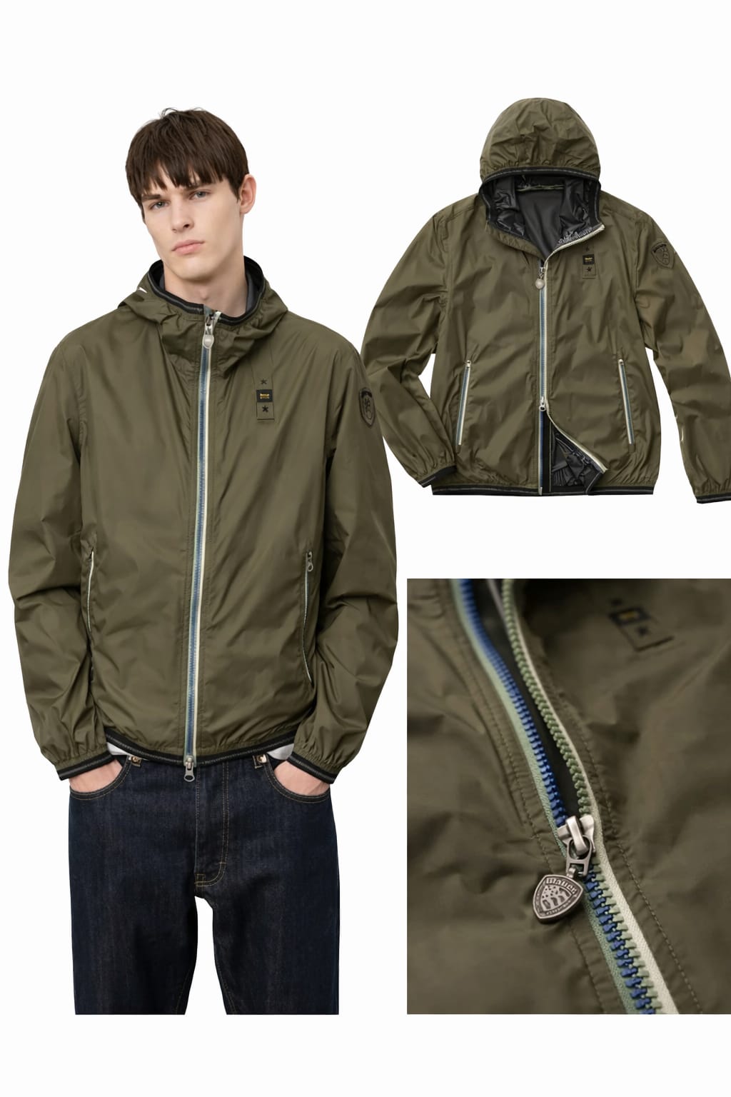 GIUBBINO BLAUER DODGE
