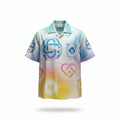 Dots Short Sleeve Linen Shirt