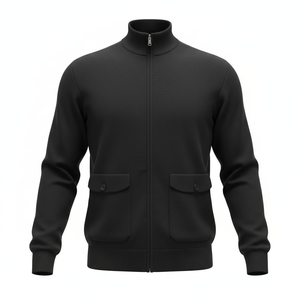 CARDIGAN ZIP J.FERRETTO
