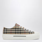 Sneaker B urberry in cotone Check Uomo