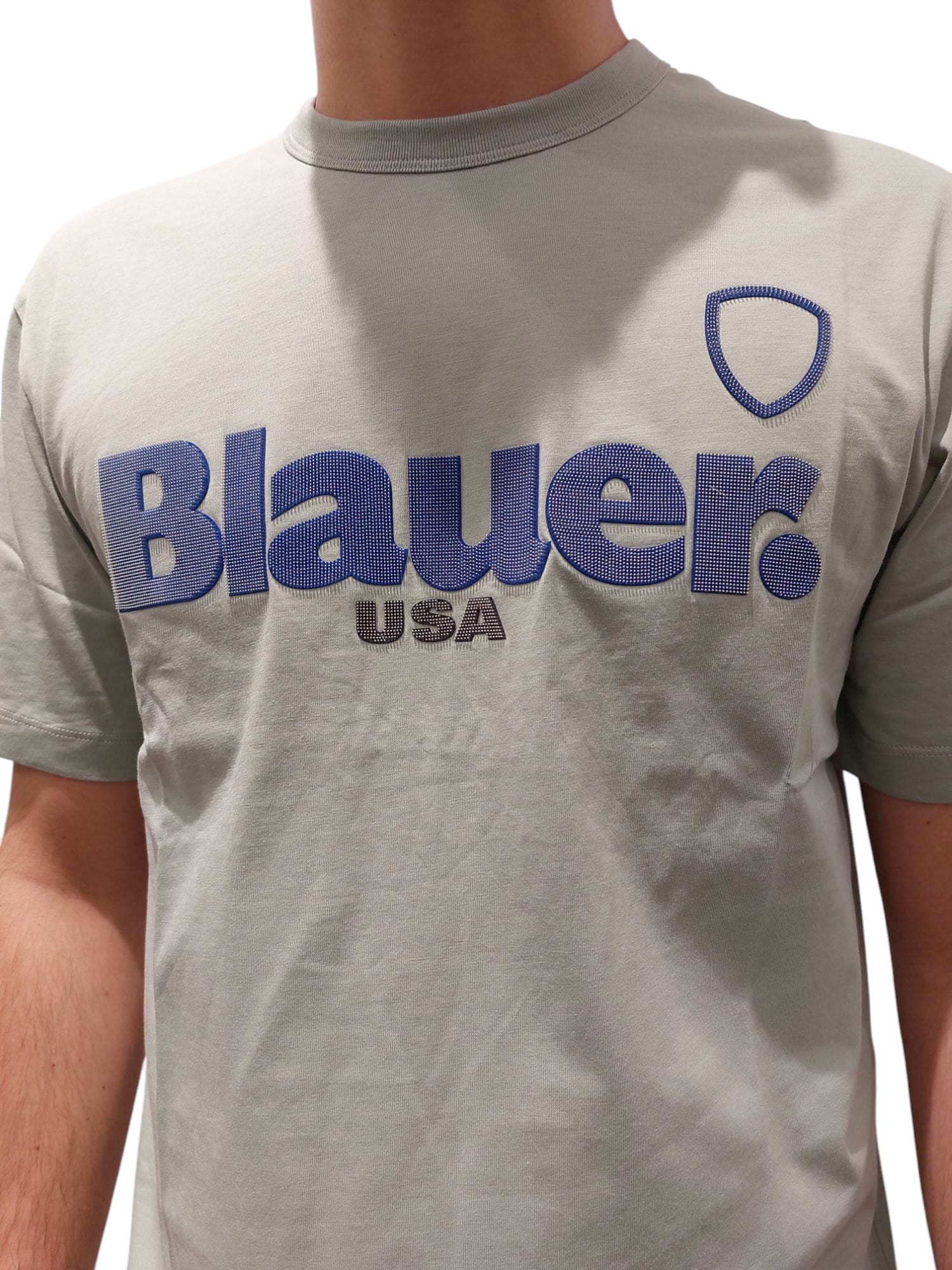 BLAUER T-SHIRT GOMMATA 3D FAVRE