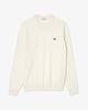 LACOSTE Pullover girocollo monocromatico in cotone