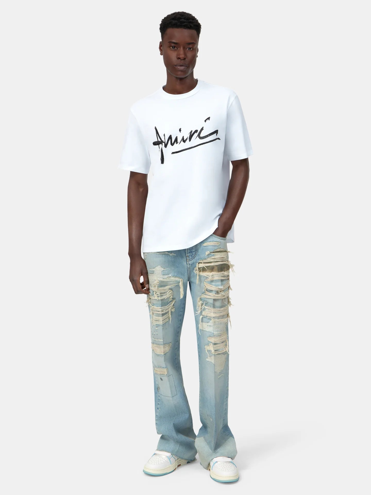 AMIRI SCRIPT TEE
