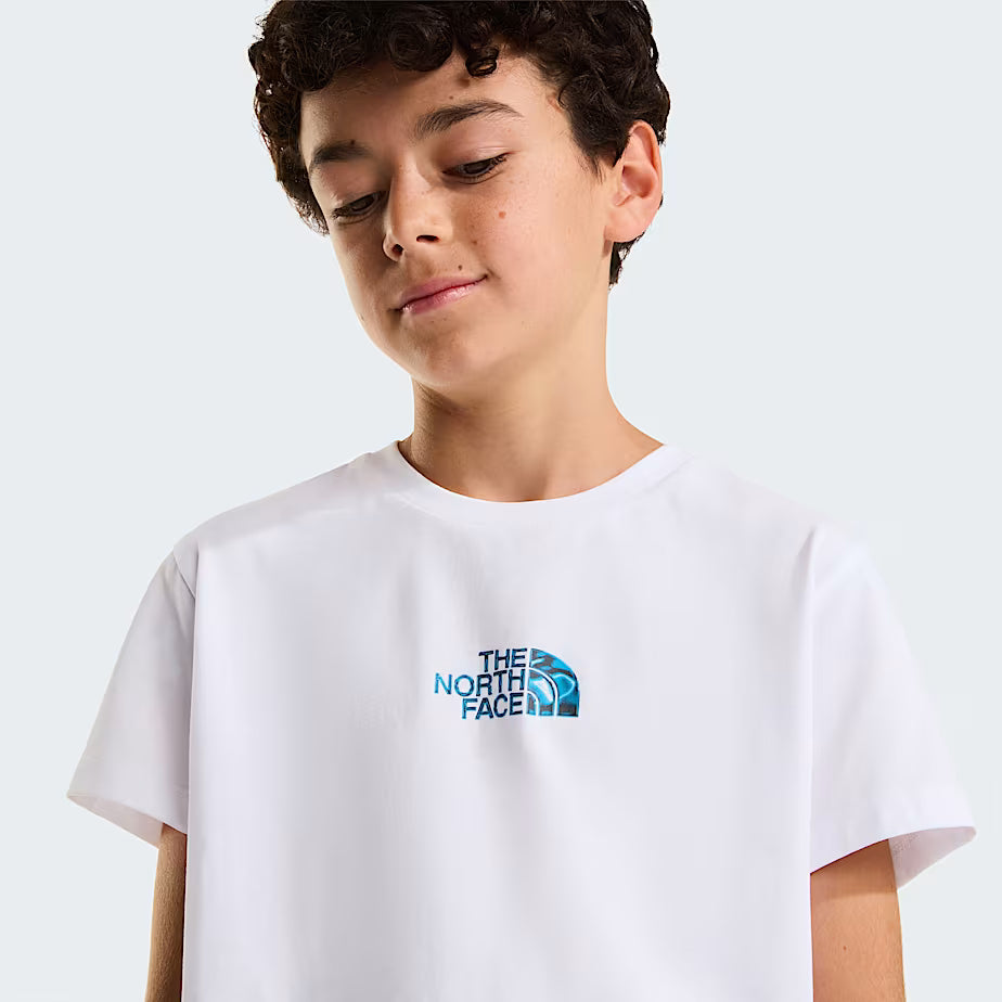T-shirt Liquid Logo Regular da ragazzo