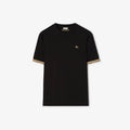 T-SHIRT BURBERRY IN COTONE CON FINITURE CHECK