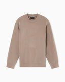 Felpa con logo flock all over in jersey misto lyocell ASV