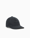 Cappello da baseball in nylon jacquard logo lettering all over