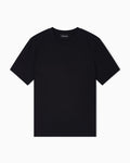 T-shirt in jersey jacquard lettering all over
