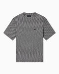 T-shirt in jersey jacquard Icon