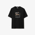 T-shirt in cotone con EKD disegnato