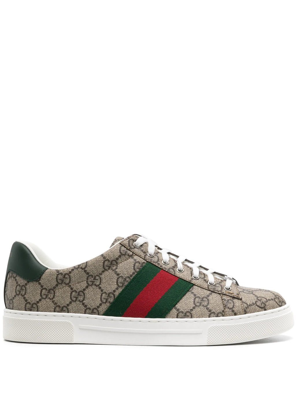 Sneaker Gucci Ace uomo con dettaglio Web