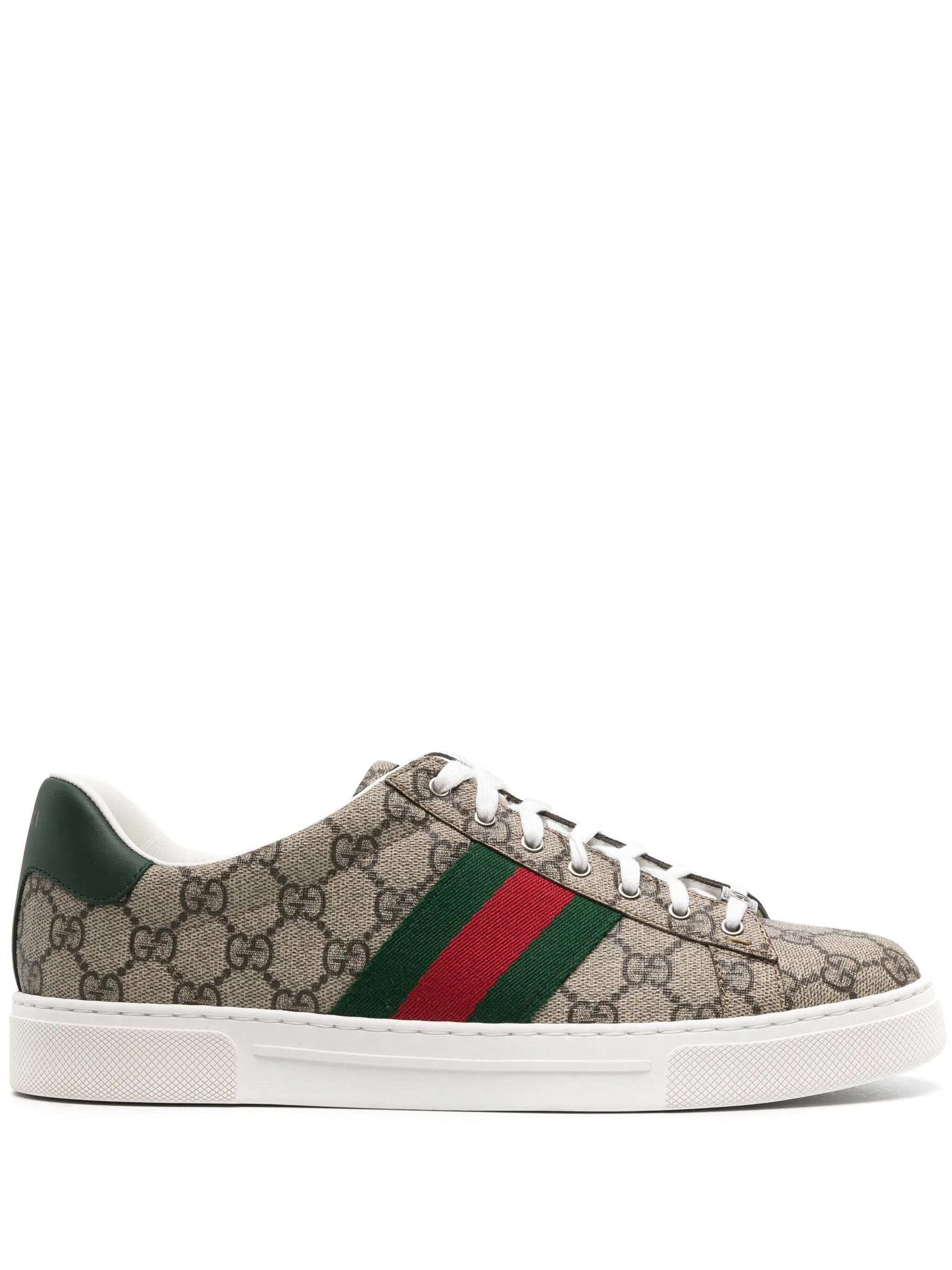 Sneaker Gucci Ace uomo con dettaglio Web