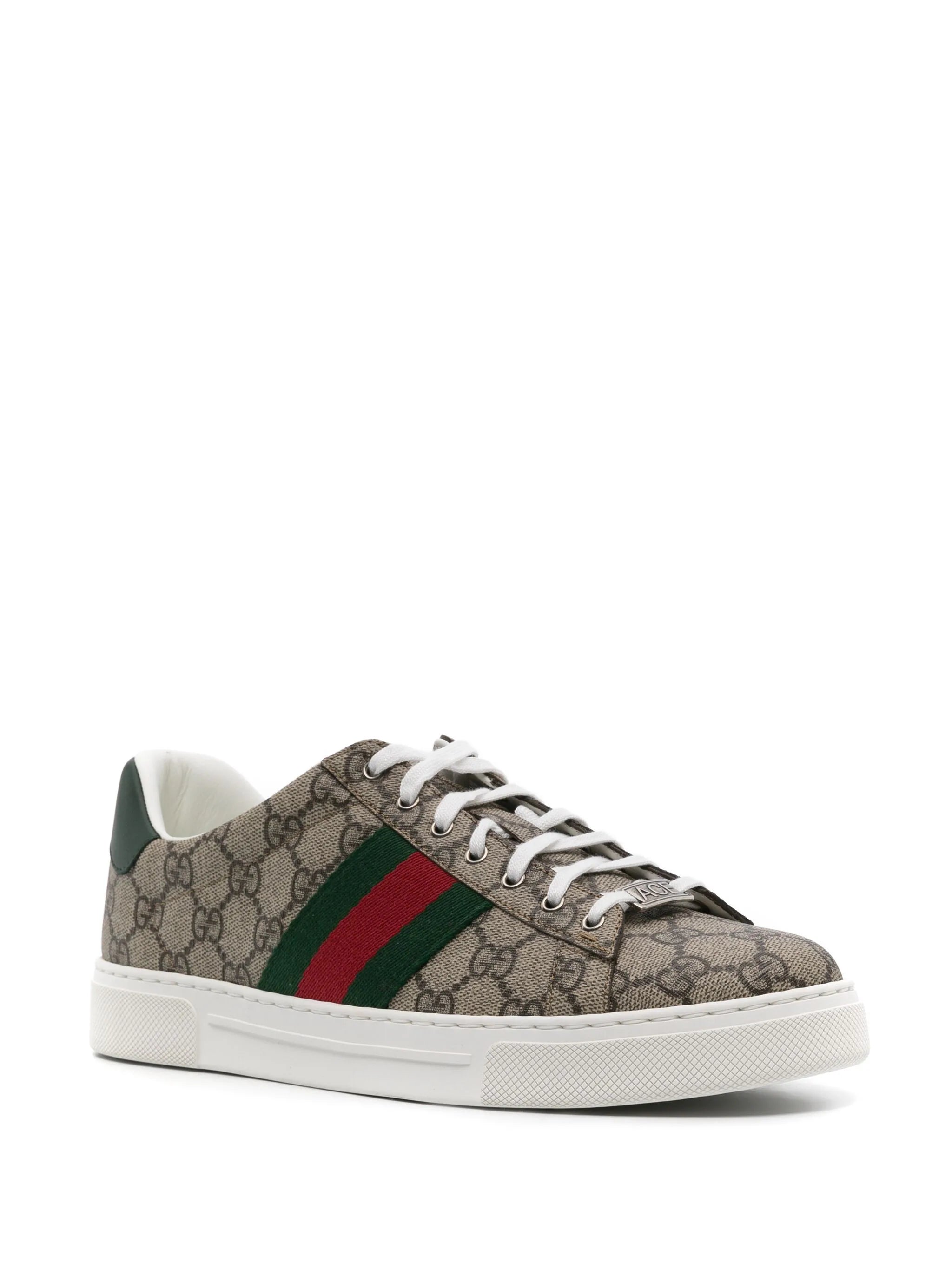 Sneaker Gucci Ace uomo con dettaglio Web