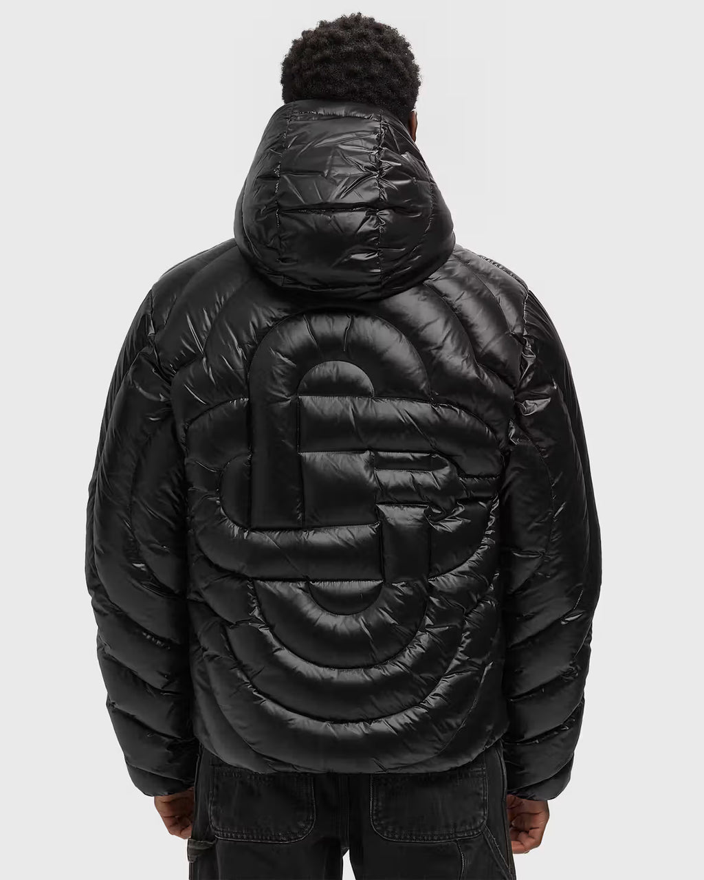 GIUBBINO CASABLANCA Black Quilted Down Puffer Jacket