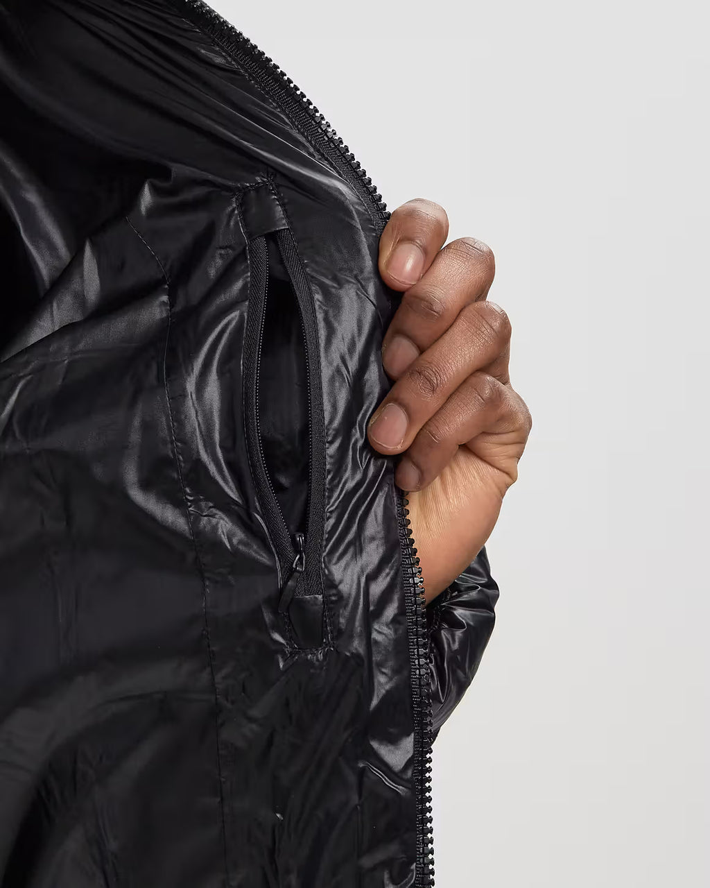GIUBBINO CASABLANCA Black Quilted Down Puffer Jacket