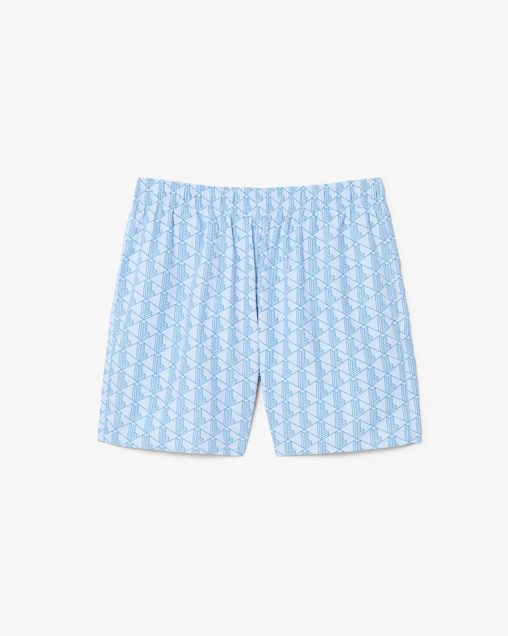 Boxer mare midi con stampa con monogramma