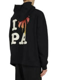 Palm Angels PMBB126F23FLE002 I LOVE PA Felpa - Nero
