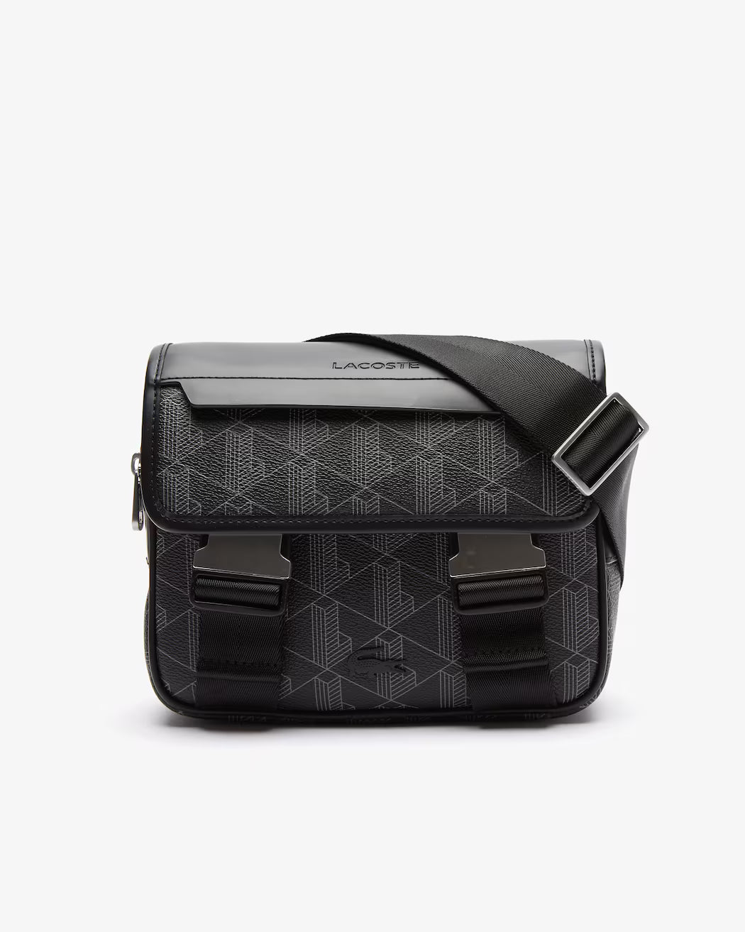 Borsa a tracolla con patta e clip The Blend