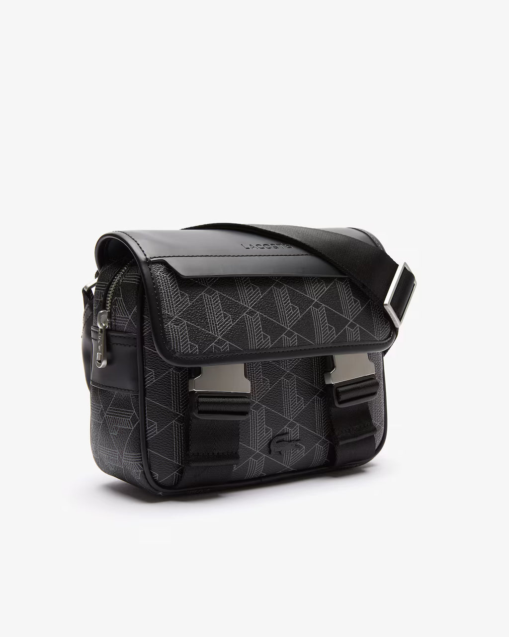 Borsa a tracolla con patta e clip The Blend