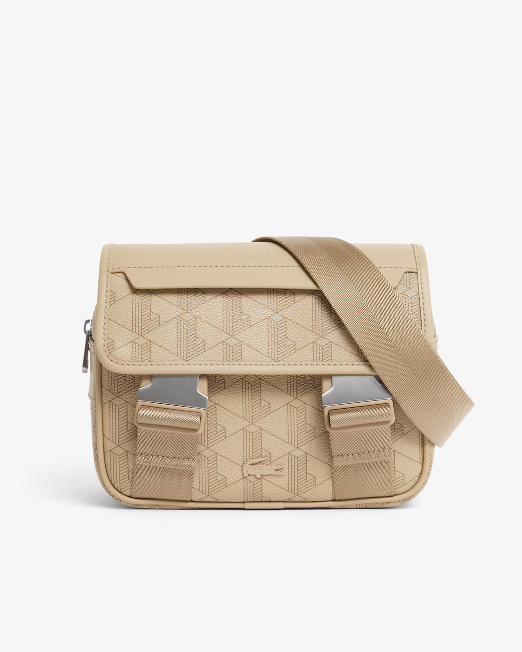 Borsa a tracolla con patta e clip The Blend