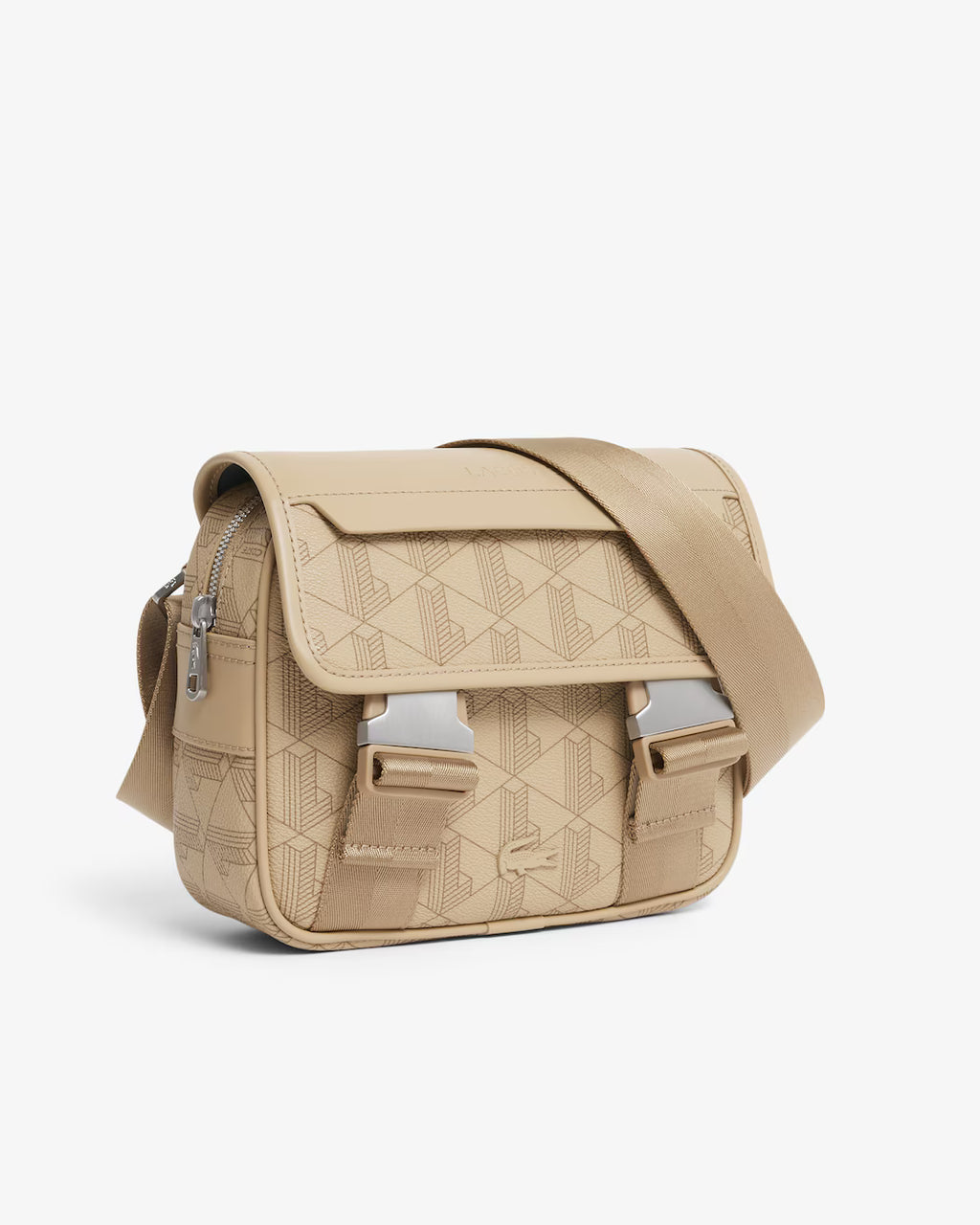 Borsa a tracolla con patta e clip The Blend