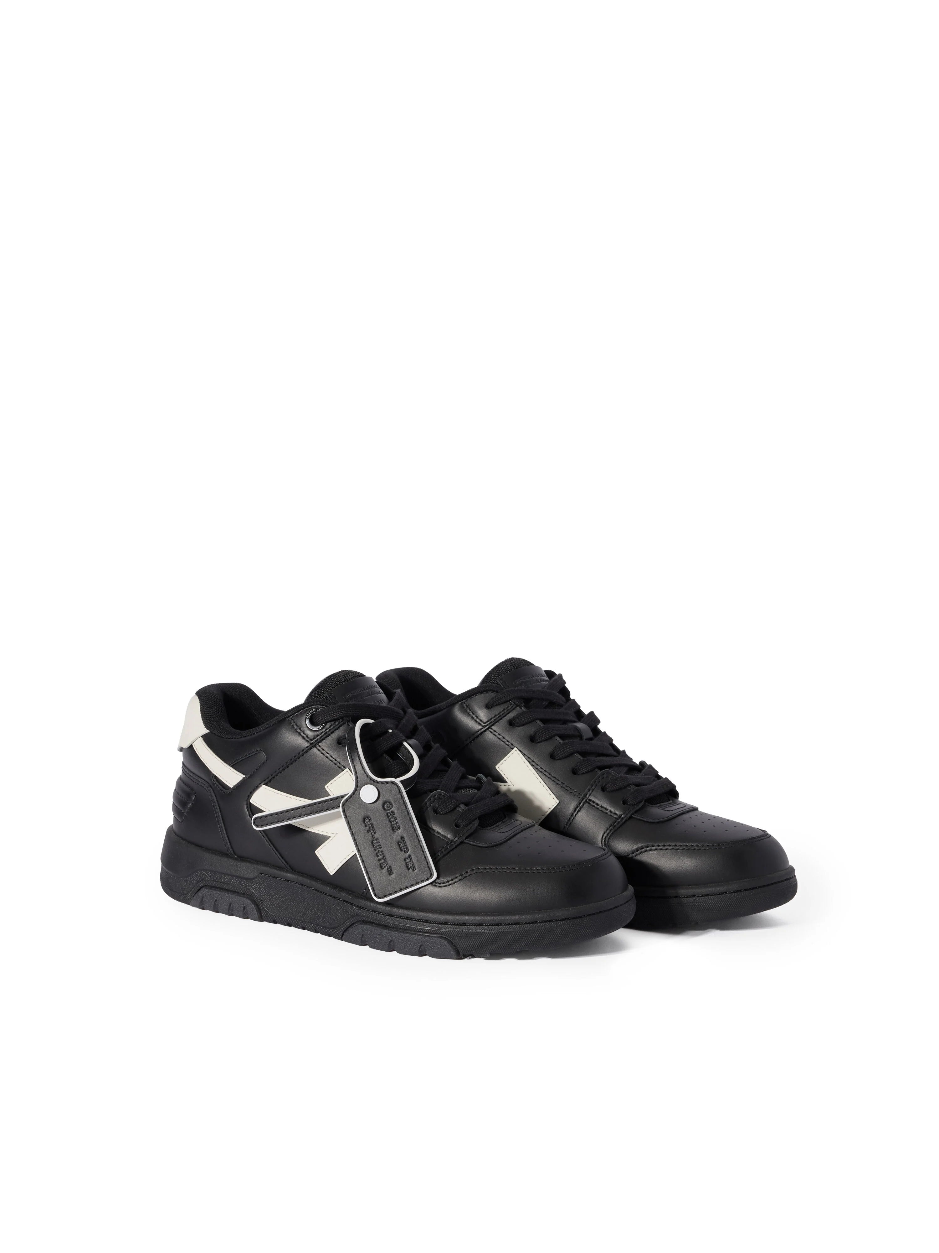 SCARPE OFF Out Of Office Leather Sneakers