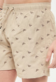 EMPORIO ARMANI Costume shorts con logo aquila