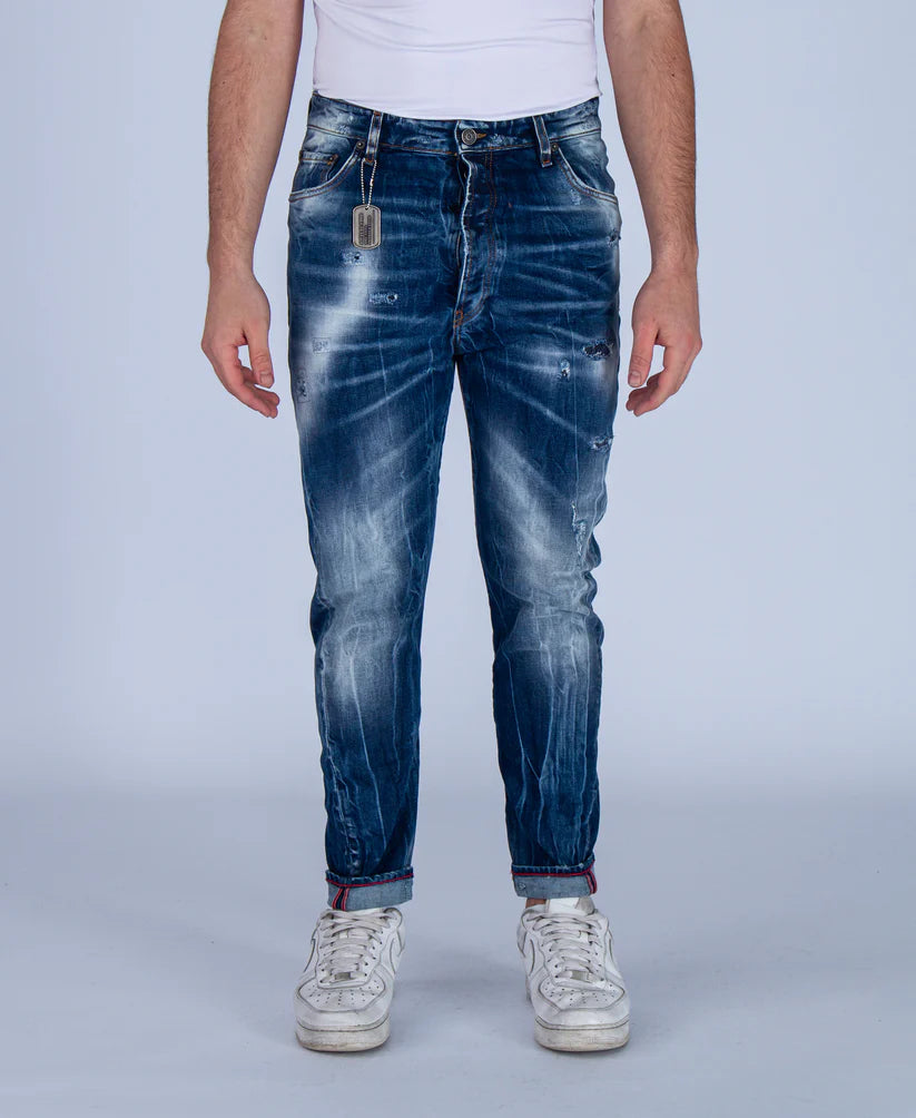 Jeans Uomo Carrot Fit PKYC01