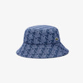 Cappello da pescatore con monogramma jacquard