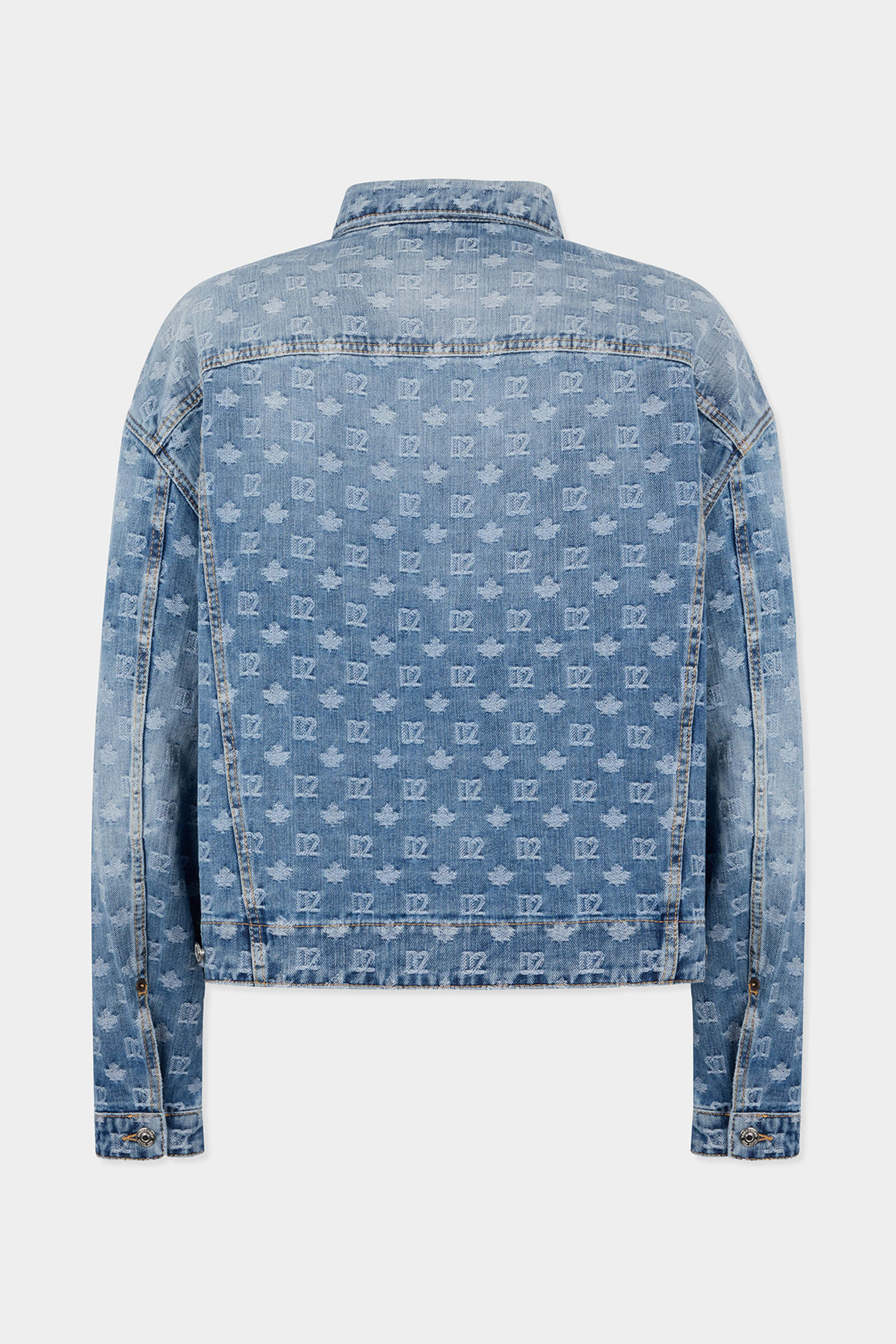 Light Wash Utility Jean Jacket