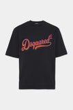 DSQUARED2 Loose Fit Sponge Patch T-Shirt