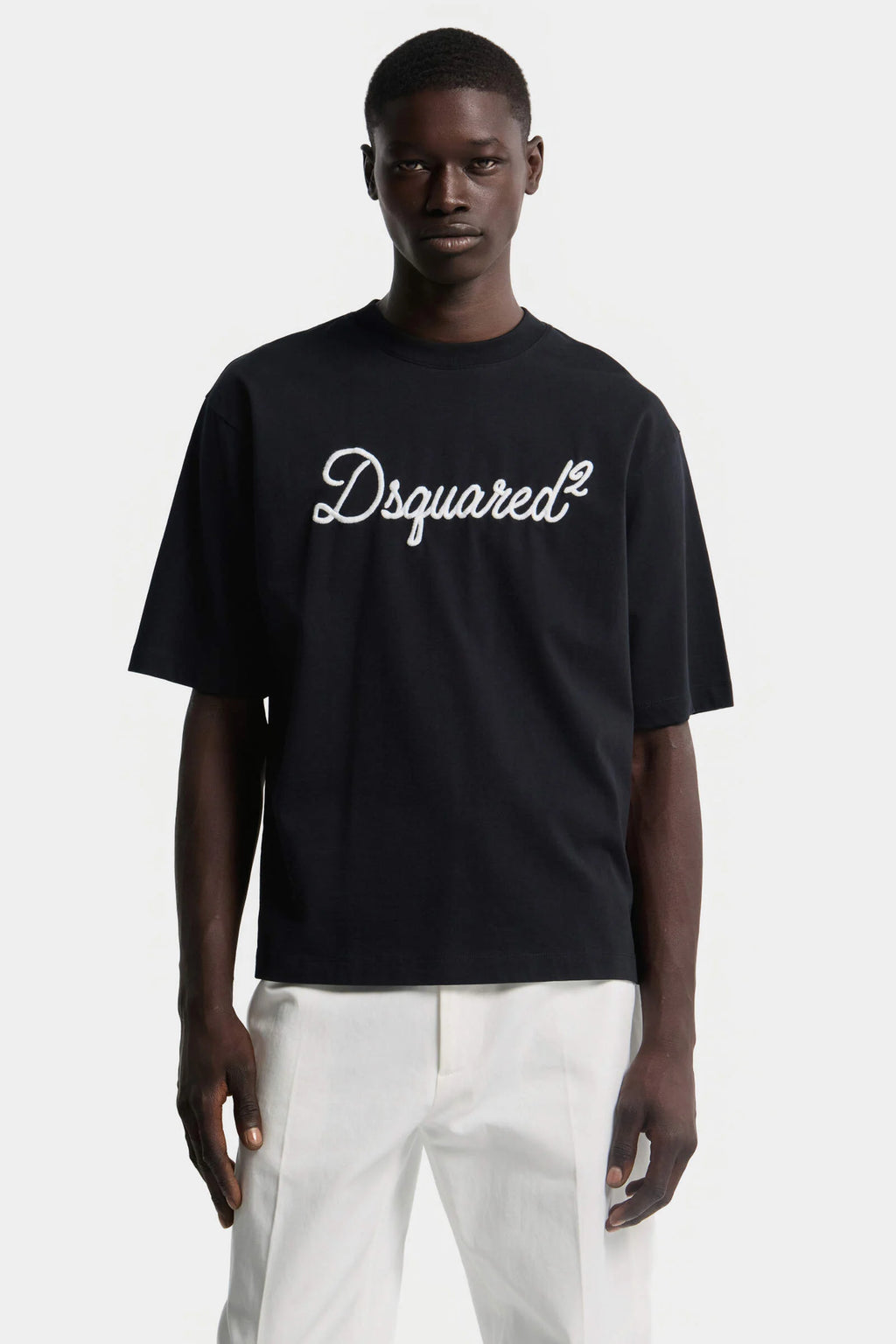 T-shirt Loose Fit con ricamo Dsquared2