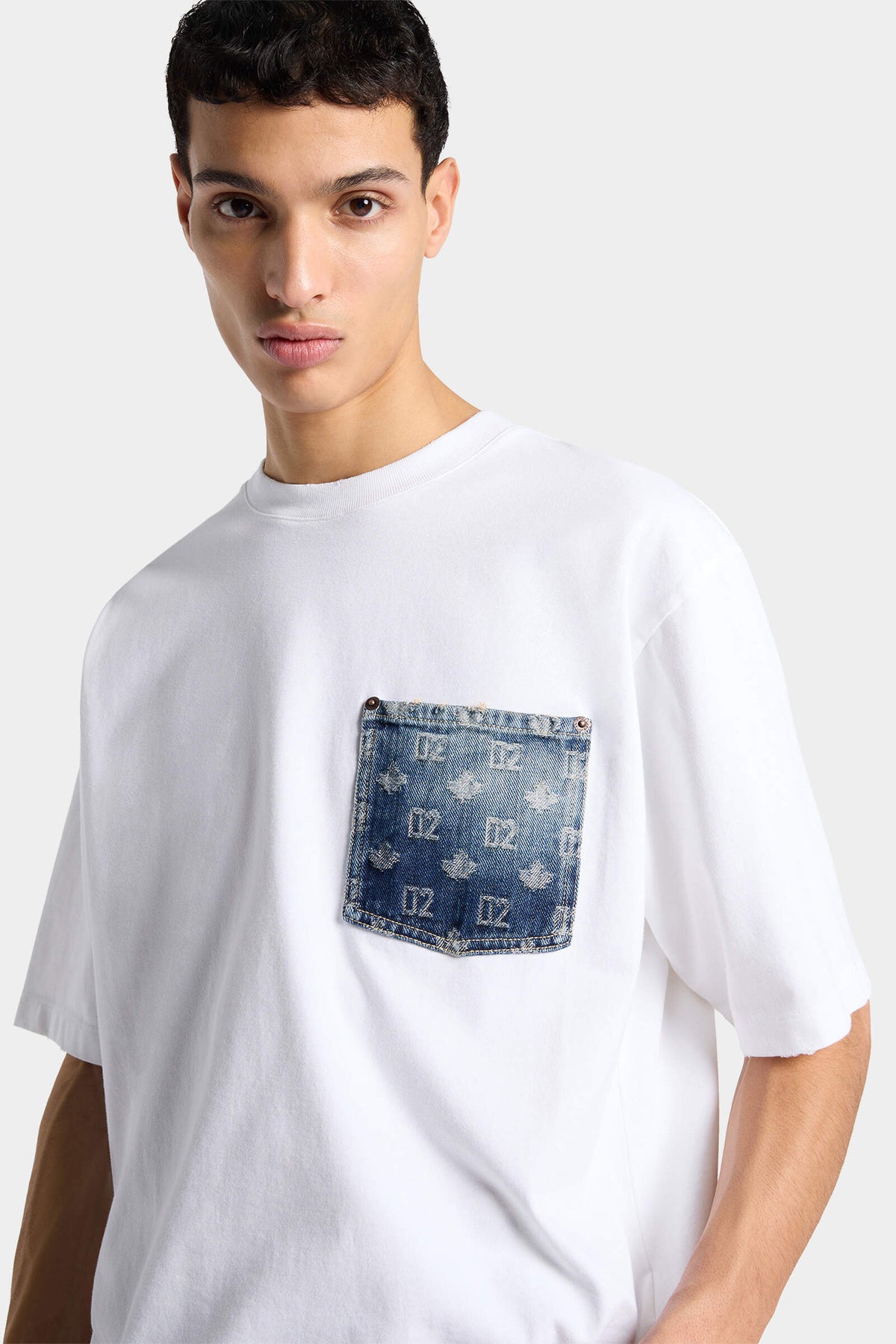 T-Shirt D2 Monogram Loose Fit