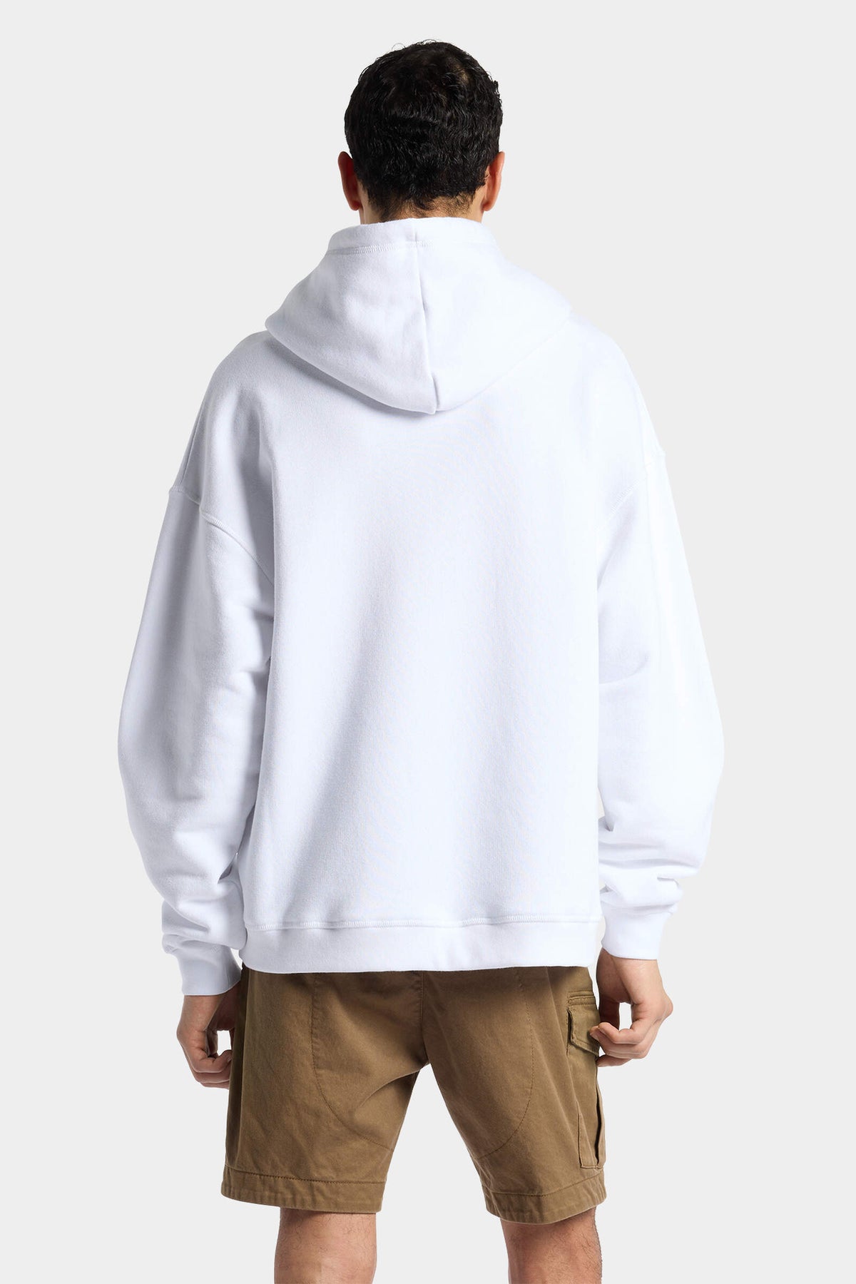 Felpa Con Cappuccio D2 College Relax Fit