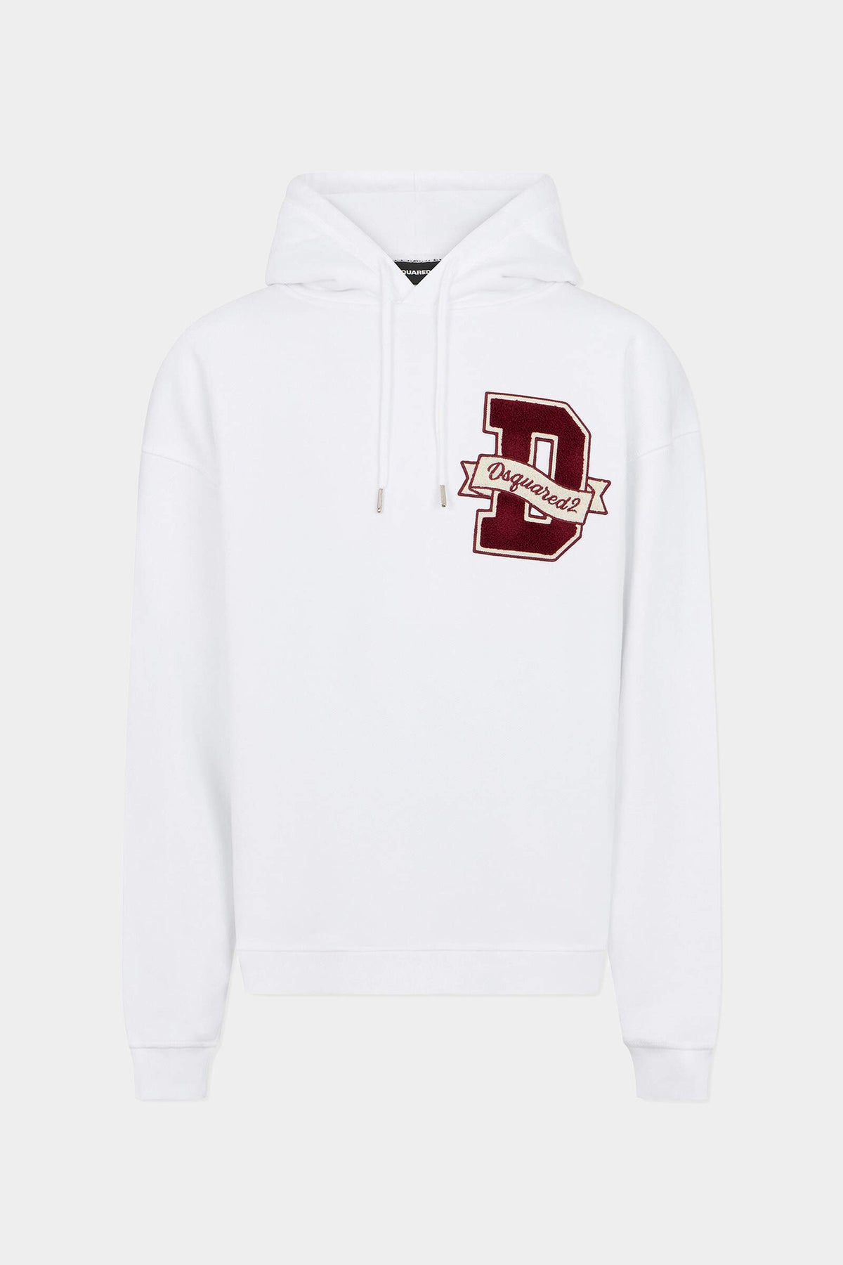 Felpa Con Cappuccio D2 College Relax Fit