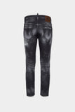 JEANS DSQ2 Black Rocky Mountains Wash Skater Jeans