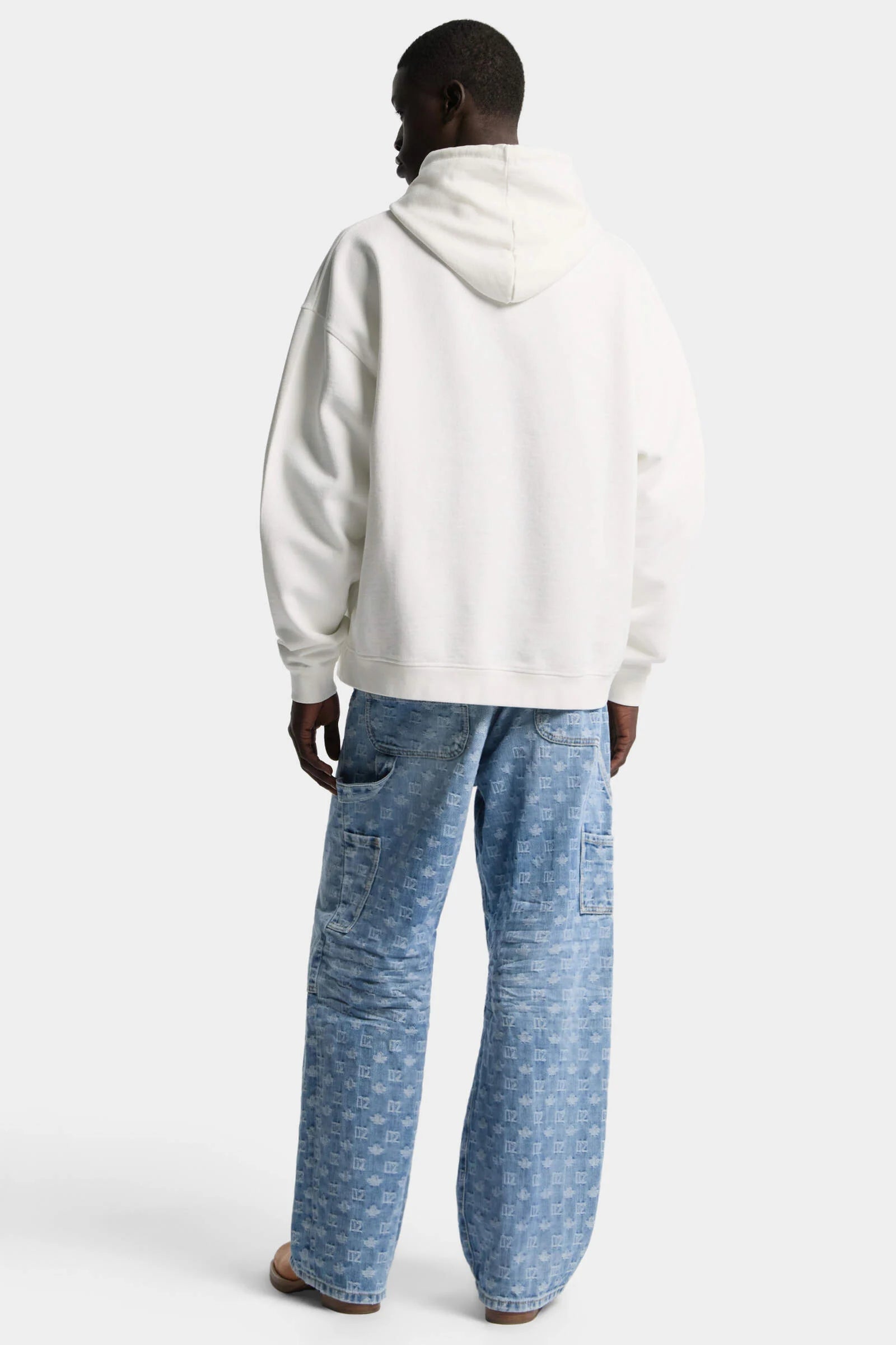 Light Wash Baggy Carpenter Jeans