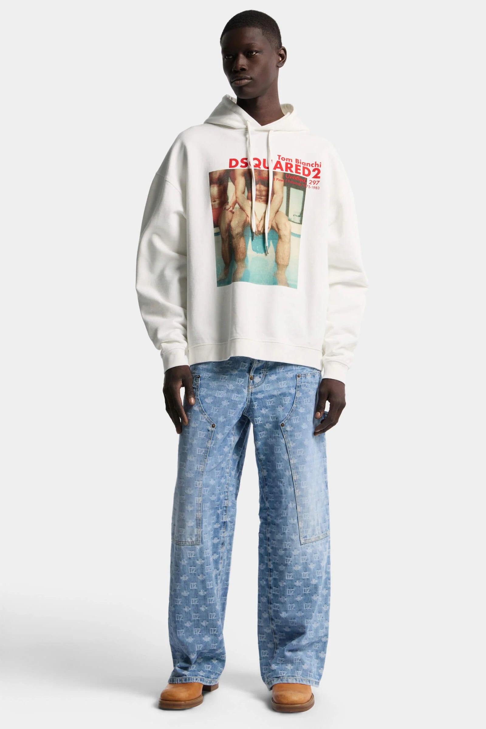 Light Wash Baggy Carpenter Jeans