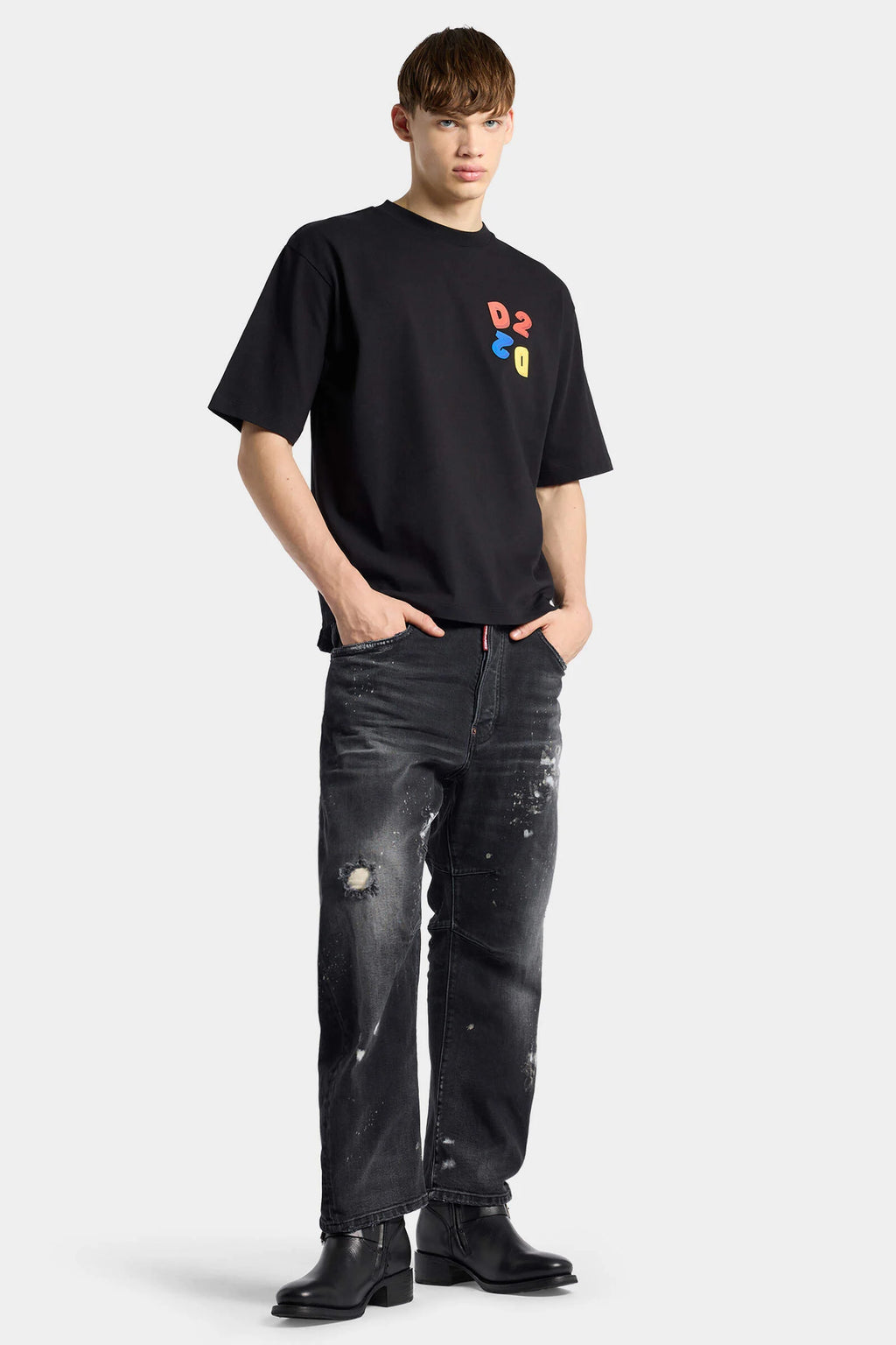 Jeans Kawaii Lavaggio Nero Moldy Peaches