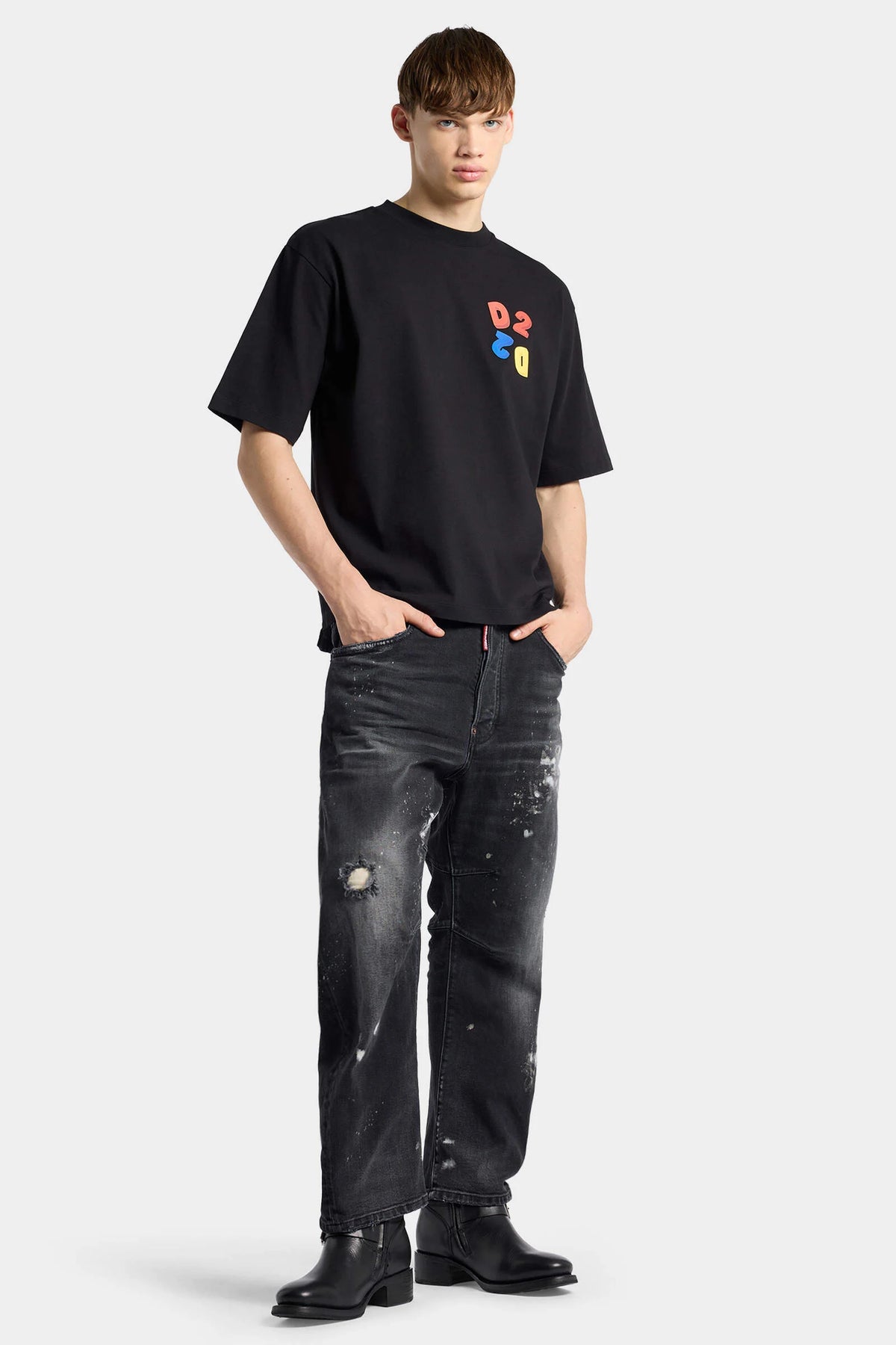 Jeans Kawaii Lavaggio Nero Moldy Peaches