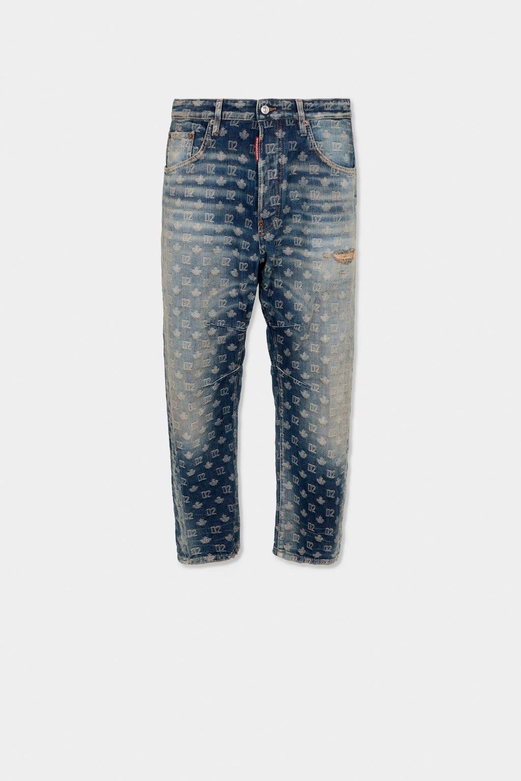 Jeans D2 Monogram Kawaii Lavaggio Dirty Monogram