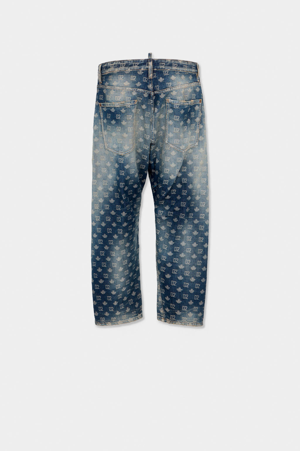 Jeans D2 Monogram Kawaii Lavaggio Dirty Monogram