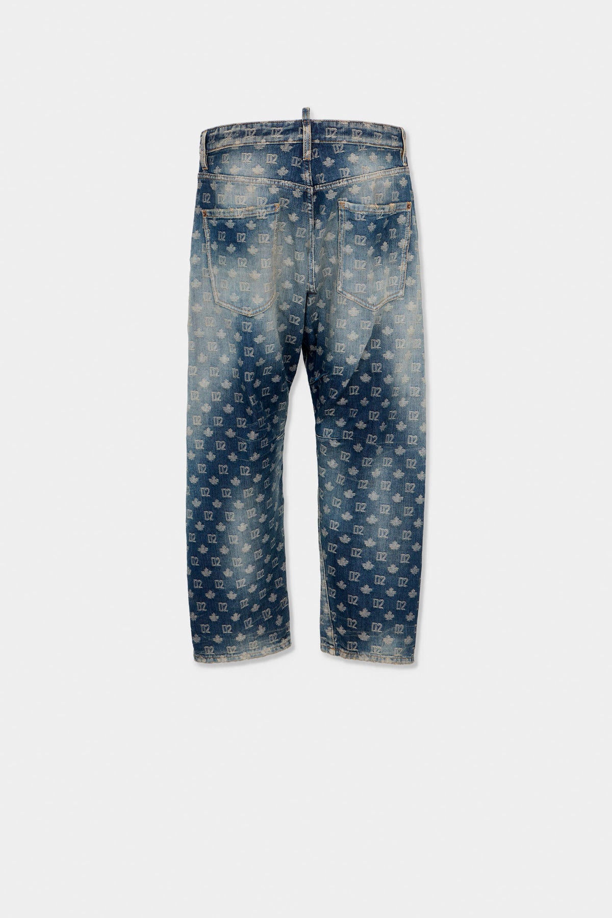 Jeans D2 Monogram Kawaii Lavaggio Dirty Monogram