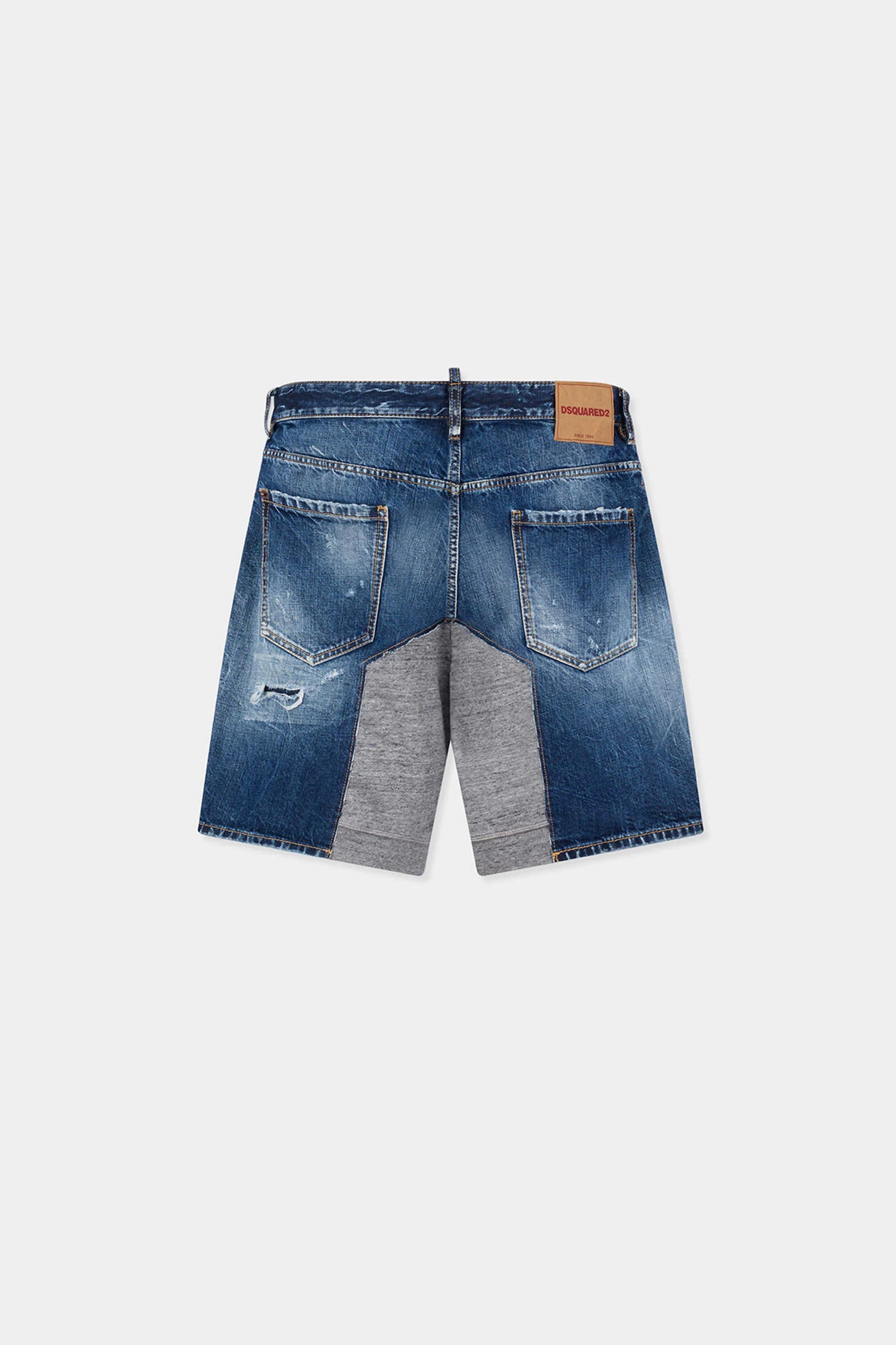 Medium Ripped Wash Hybrid Shorts