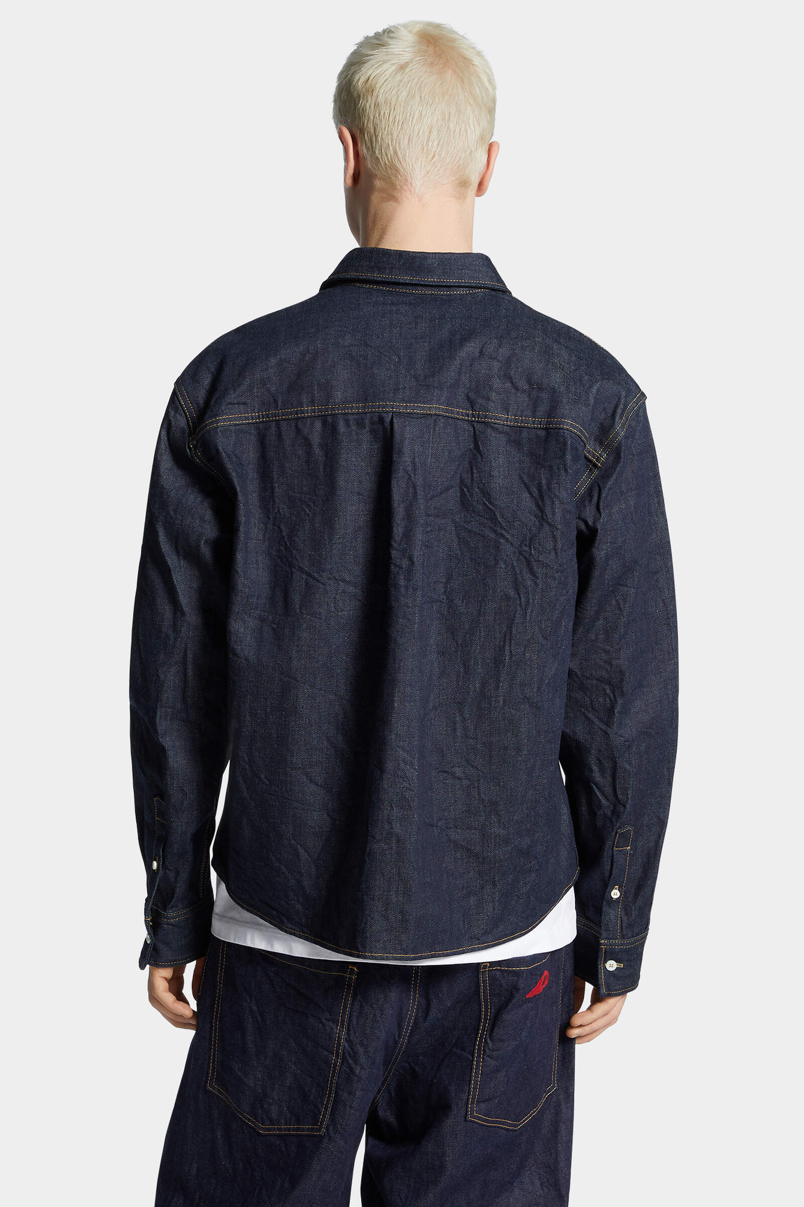 D SQUARED2 Icon New Generation Boxy Denim Shirt