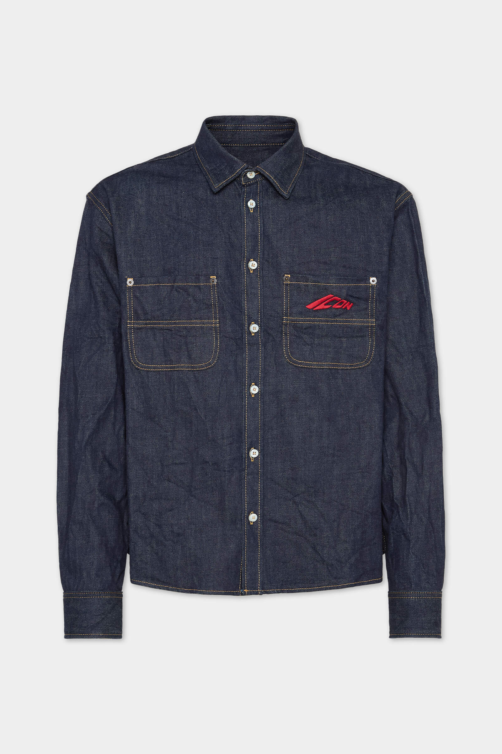 D SQUARED2 Icon New Generation Boxy Denim Shirt