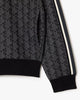 LACOSTE Giacca della tuta in jacquard con zip Paris